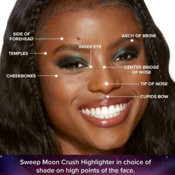 TOO FACED Moon Crush Out Of This World Highlighter Shade Summer Moon - Picture 15 of 16